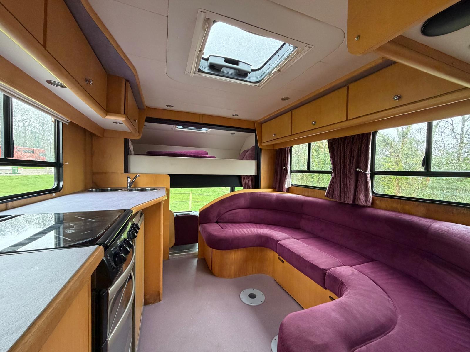 Whittaker 14-tonne 4 large stall 4 berth luxury horsebox