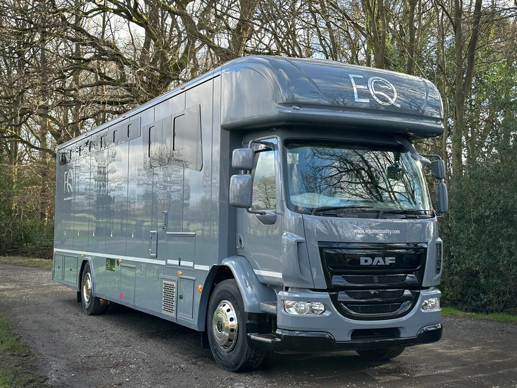 New-build Luxury 18-26 tonne EQ Horsebox with Side &amp; Rear Ramps - 8 stall / 4 berth