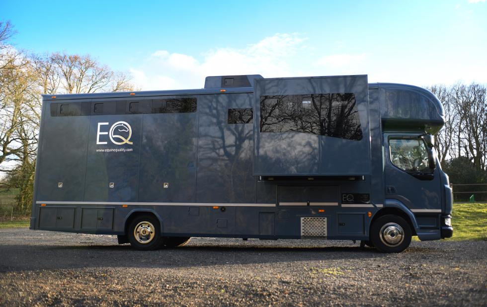 New-build Luxury 12-tonne DAF EQ-built horsebox. 4-stall / 6 berth