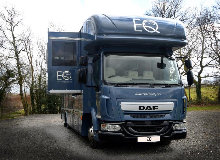 New-build Luxury 12-tonne DAF EQ-built horsebox. 4-stall / 6 berth