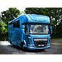 2025 EQ built DAF Luxury 7.5 tonne horsebox. 3 stall. 4 berth